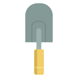 Pá de jardinagem simples Desenho PNG