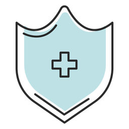 Símbolo hospital agradable Diseño PNG