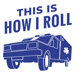 So rolle ich Ersthelfer PNG-Design