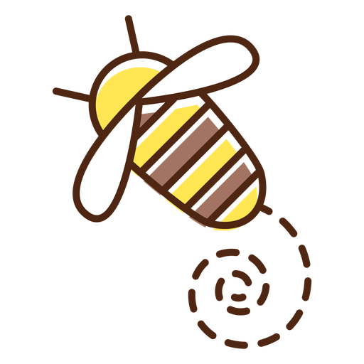 Bee cute insect PNG Design