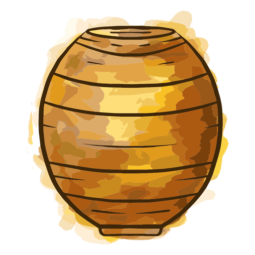 Bee hive simple PNG Design