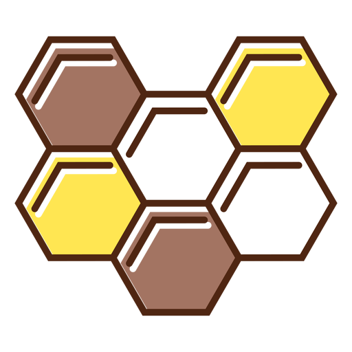 Bee house element PNG Design