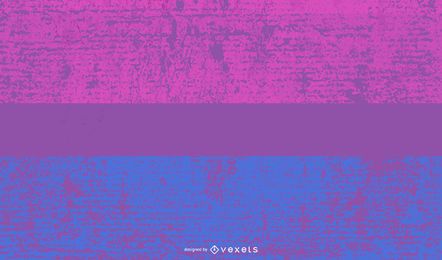 Bisexueller Stolz Flaggenschmutz