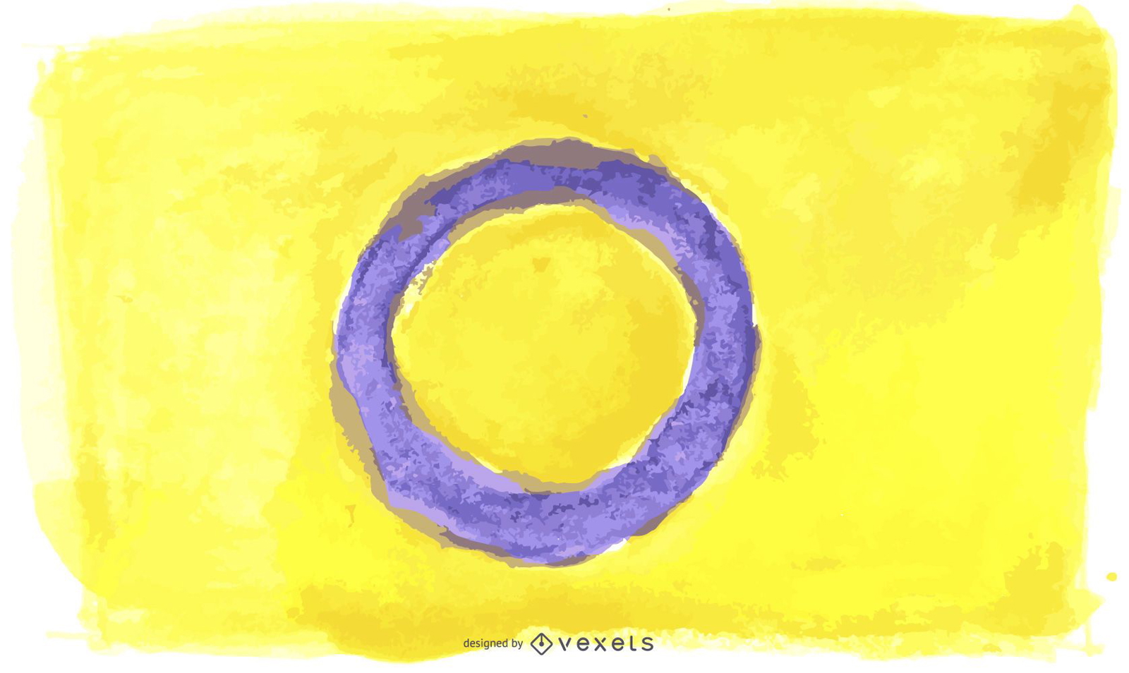 Intersex Stolz Flagge Aquarell