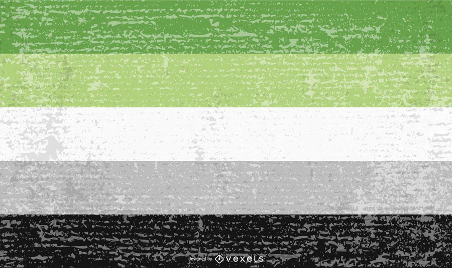 Aromantic pride flag grunge Aromantic pride flag grunge