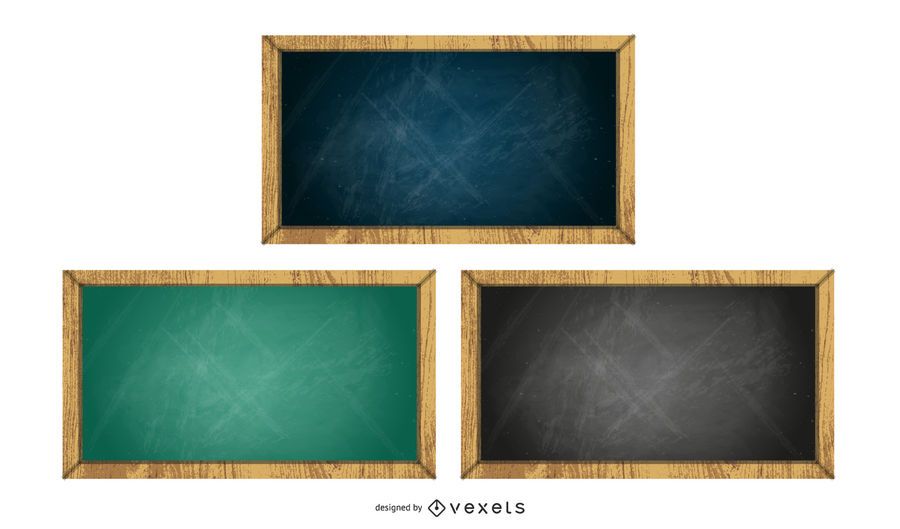chalkboard set illustration chalkboard set illustration