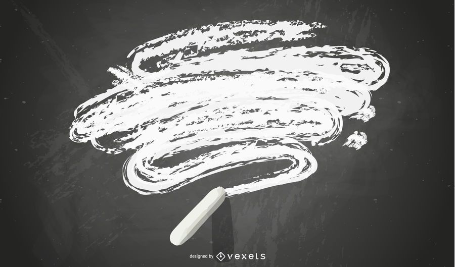 chalk on blackboard illustration chalk on blackboard illustration