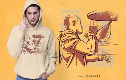 Diseño de camiseta Boxer Speed Bag Diseño de camiseta Boxer Speed Bag