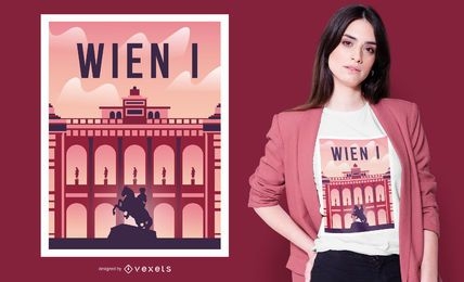 Design de camisetas do Vienna Palace