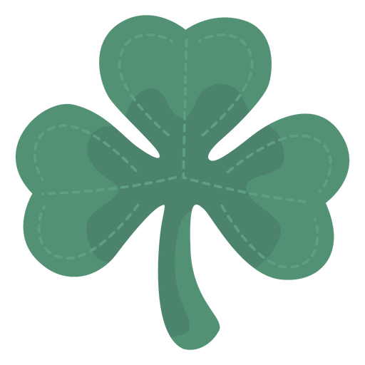 Awesome st patrick clover PNG Design