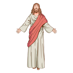 Closed Eyes Jesus Illustration PNG & SVG Design For T-Shirts