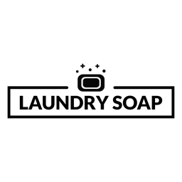Rótulo de sabão em pó preto Desenho PNG