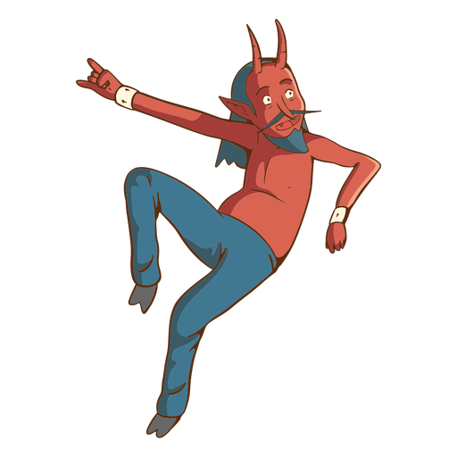 Little devil illustration