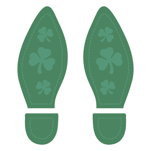 Nice st patrick feet PNG Design