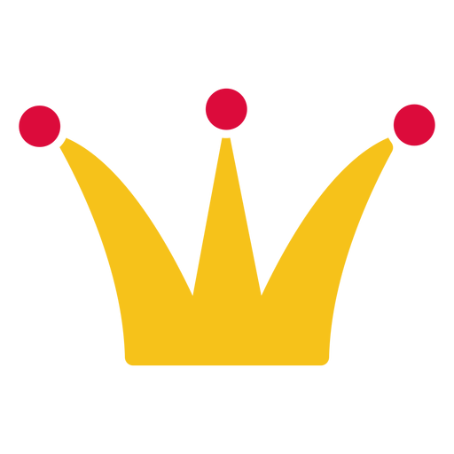 Paper cut element crown - Transparent PNG & SVG vector file