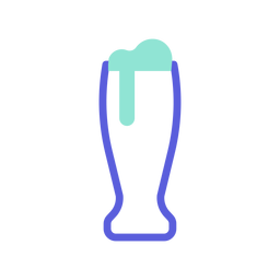 Ícone de vidro colorido de São Patrício Desenho PNG