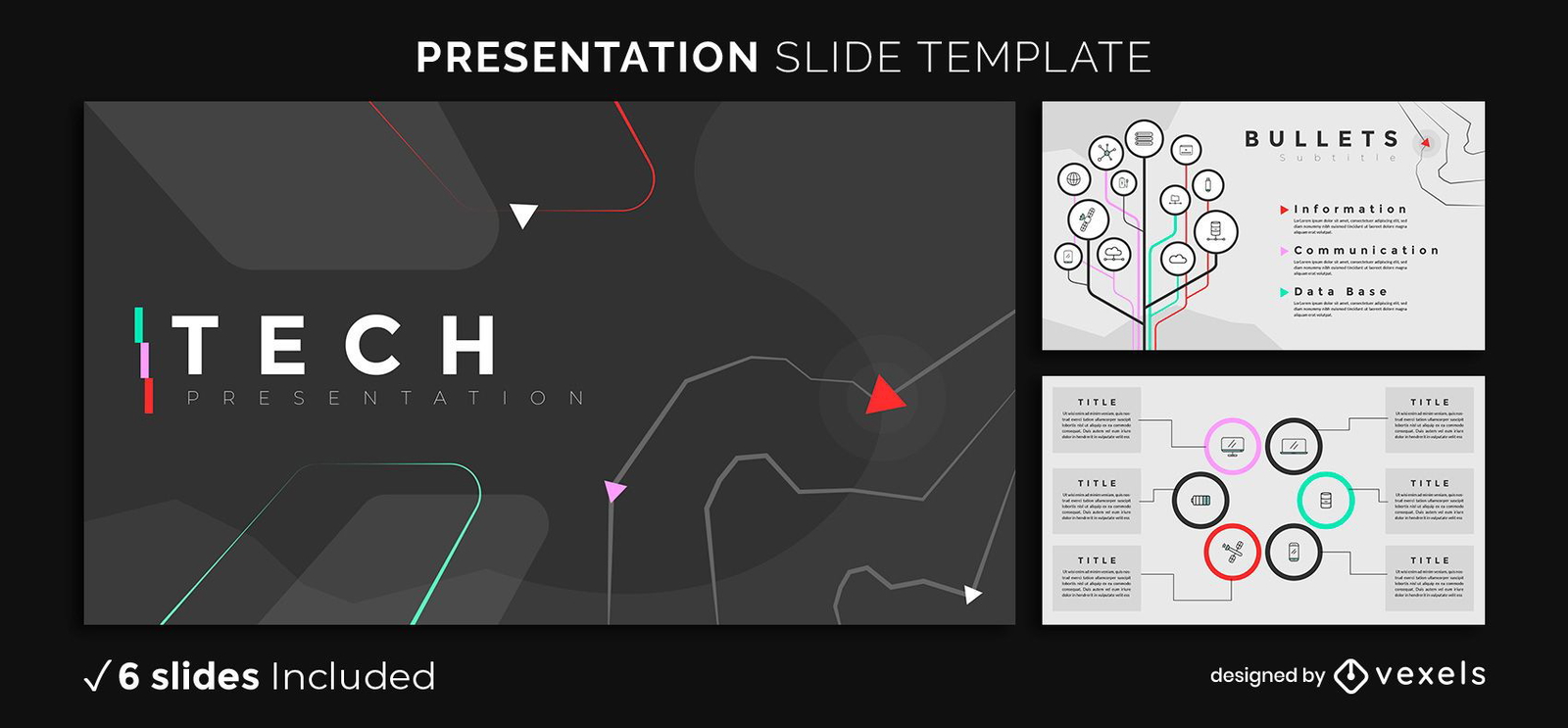 Dark Tech Presentation Template