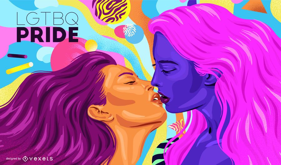 Diseño de fondo de orgullo LGTBQ Diseño de fondo de orgullo LGTBQ