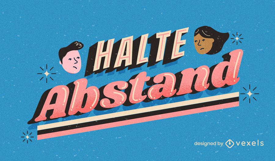 Covid-19 german lettering design Covid-19 german lettering design