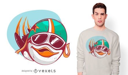 Penguin Pilot T-shirt Design