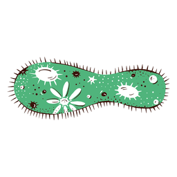 Ilustración de bacterias Transparent PNG