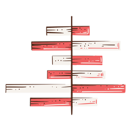 Ilustração do diagrama de barras Desenho PNG