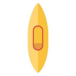 Elemento plano para equipamento de canoa