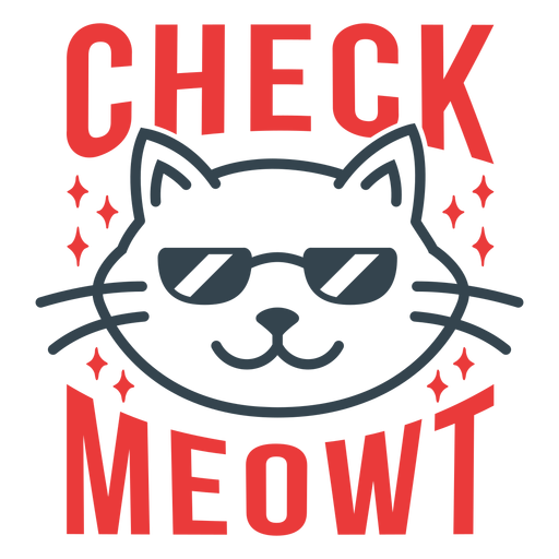 Download Check meowt funny workout phrase - Transparent PNG & SVG ...