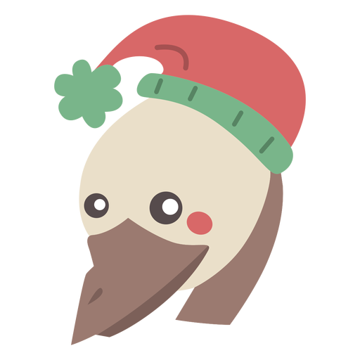 Cute emú australian bird flat PNG Design