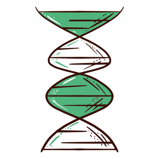 DNA-Diagramm Abbildung PNG-Design