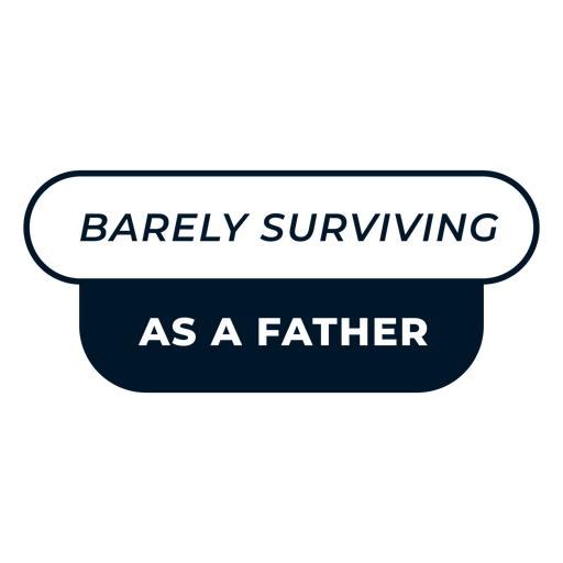 Download Father's day barely surviving lettering design ...