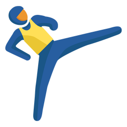 Pictograma de paralímpicos de judô Desenho PNG