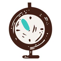 Laboratory timer illustration PNG Design Transparent PNG
