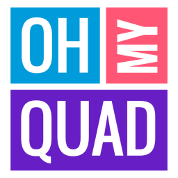 Oh my quad workout phrase PNG Design Transparent PNG