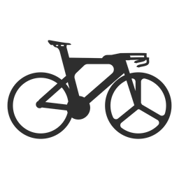 Mountain bikes silhouette Transparent PNG