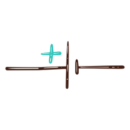 Stromquelle Symbol Stromkreis PNG-Design