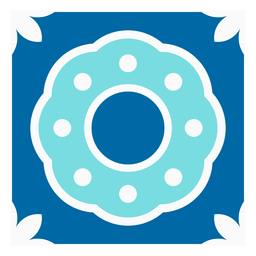 Diseño de patrón de mosaico rectangular Diseño PNG