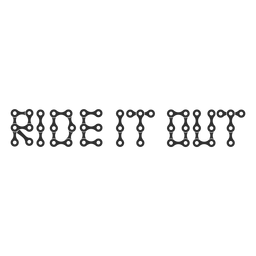 Montarlo con letras Diseño PNG