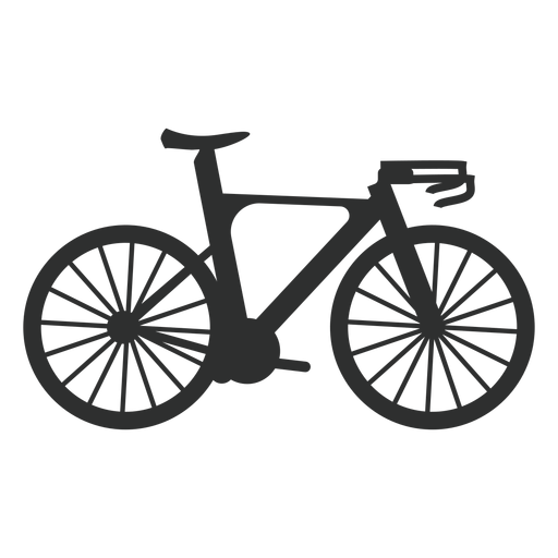 Rennrad-Silhouette PNG-Design