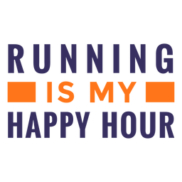 Ejecutando cotización de happy hour Diseño PNG