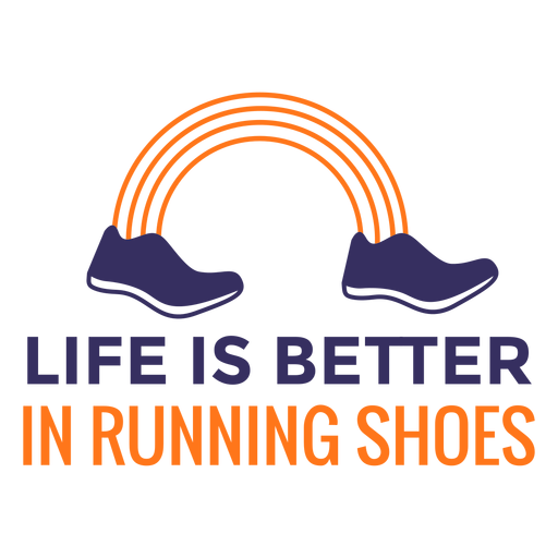 La vida de los zapatos para correr es mejor letras