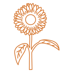 Golpe de onesies de bebé de flor de sol Diseño PNG