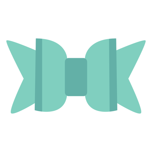 Tails out flat bow type element PNG Design