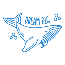 Whale Baby Onesies Design Schlaganfall PNG-Design