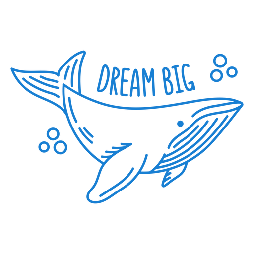 Whale Baby Onesies Design Schlaganfall PNG-Design