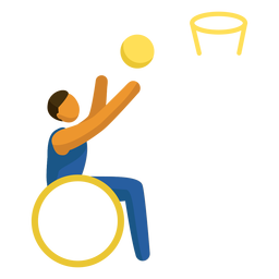 Wheelchair Tennis Pictogram Transparent Png Svg Vector File