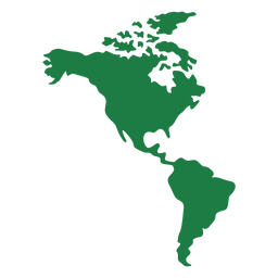 America map silhouette Transparent PNG
