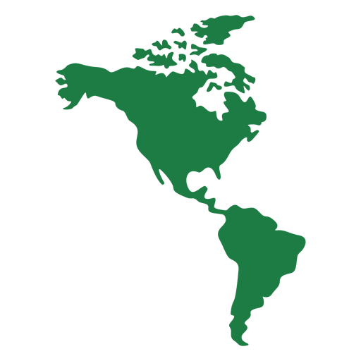 Continente Americano Png