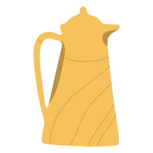 Download Coffee serving pot illustration - Transparent PNG & SVG vector file