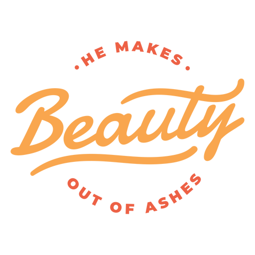 He makes beauty lettering